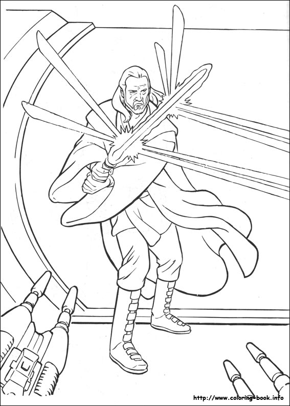 Star Wars coloring picture